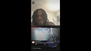 King Von on Instagram LIVE w InkyD600 I Started The Savage Life N*ggas Know Bout Me