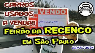 FEIRÃO DA RECENCO CARROS USADOS A VENDA na Av. das Nações Unidas 17971 São Paulo SP 23062024