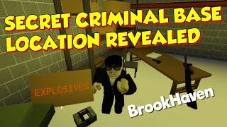 Brookhaven Roblox Criminal Base **Secret Location**  Brookhaven RP