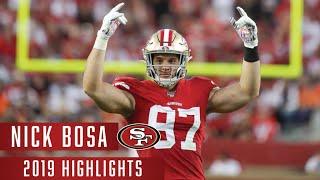 Nick Bosas Best Plays  2019 Season  49ers