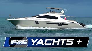 Amazing Yachts at Haulover  ZIPZAPPOWER HAULOVER BOATS