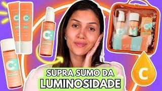 TESTEI a SUPER VITAMINA C 10% da VIZZELA  e TODOS LANÇAMENTOS de SKINCARE  FUNCIONA MESMO?