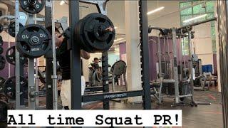 Unexpected All Time Squat PR - Leg day