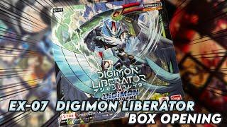 EX-07 Digimon Liberator Box Opening Digimon Card Game
