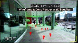 Wireframe Render in 3D Equalizer  3D Equalizer Wireframe & Cone Render