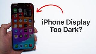 iPhone Screen Dimming Even At FULL BRIGHTNESS?? Heres Why