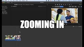 iMovie 2022 - Zoom In Your Video Using the Ken Burns Effect - Tutorial