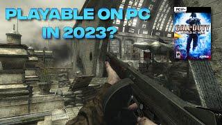 This is World At War on PC in 2023 Steam WaW