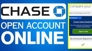 How To Open Chase Bank Account Online  Step By Step