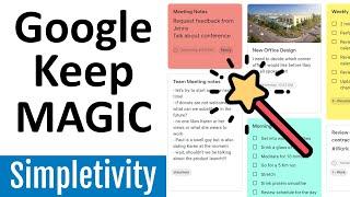 How to use Google Keep Notes like a Pro Tips & Tutorial