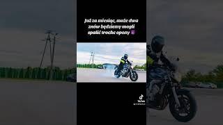 #S3 sezon 2024 #motocykl #pasja #motocyklista #palenie #opona #yamaha #fz6