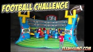 Football Challenge Game Rental - Dallas Texas