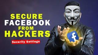 Facebook Account Secure Kaise Kare  How to Protect Facebook ID From Hackers  Fb Security Settings