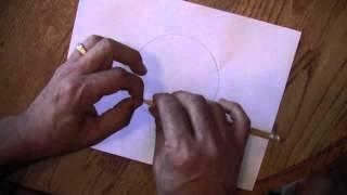 how to draw a perfect circle freehand