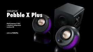 Creative Pebble X Plus - Głośniki komputerowe 2.1 USB-C z subwooferem