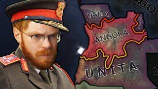 Saving ANGOLA from CIVIL WAR in HOI4 2024