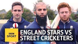 Can Englands Moeen Ali Jonny Bairstow & Chris Woakes play street cricket?  BBC Sport