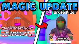 New MAGIC WORLD Is INSANE In ARM WRESTLE SIMULATOR NEW PETS NEW SHOP And MUCH MORE