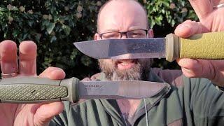 Messertest  Das Mora Kansbol  ein ideales Outdoormesser? #morakniv #outdoors #bushcraft #fy #fyp