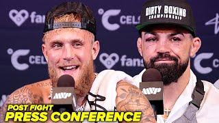 Jake Paul vs Mike Perry • Full Post Fight Press Conference Video • Paul vs Perry • DAZN Boxing