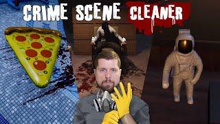 Cleaning bodies and cash  #crimescenecleaner #simulation #lifesimulation