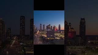 Drone Hyperlapes of Mississauga Day to Night  #mavic3pro