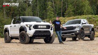 2024 Toyota Tacoma TRD PRO vs Ford Ranger Raptor Off-Road Test