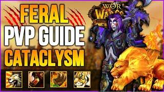 Feral Druid CATACLYSM PVP Guide   Gameplay Rotation Changes Stats Talent  CATACLYSM CLASSIC