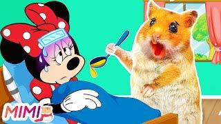 Im Sorry Minnie Please Dont Leave Hamster MiMi  @TalkingTom  TalkingTom Reacts