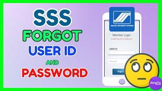 SSS Forgot User ID and Password  How to Recover SSS User ID and Change Password Online