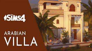 Arabian Villa 🪬🪔  Oriental Interior Design  No cc  The Sims 4  Stop Motion