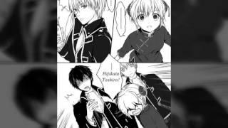 Okita x Kagura Gintama doujinshi Kagura boyfriend