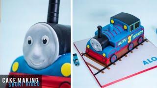 3D Thomas The Train Cake 