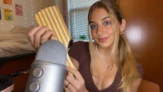 ASMR Fast Tapping and Scratching on Random Things  Whispering