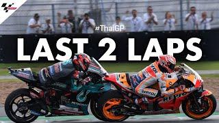 The Champ vs the rookie their last 2 laps of the 2019 #ThaiGP