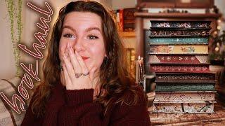 the most beautiful book haul Ive ever done 