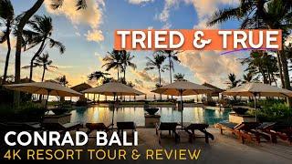 CONRAD BALI Nusa Dua Bali Indonesia【4K Resort Tour & Review】TRIED & TRUE Elegant Resort