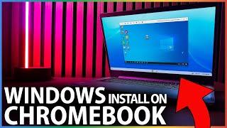 How to install Windows 10 on a Chromebook Tutorial 2023 + SOLUTION for common errors