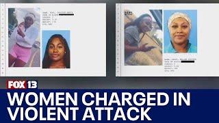 Two women face charges in violent attack  FOX 13 Seattle