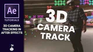 3D Camera Tracking in After Effects & Masking Text Behind Objects