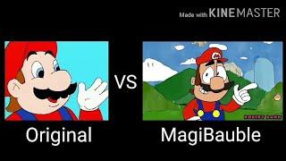 The Hotel Mario Reanimated Collab Scene Comparisons