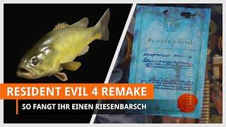 Resident Evil 4 Remake Riesenbarsch fangen Riesengefallen