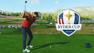 RYDER CUP MATCH - Singles Match vs P-Dawg  PGA TOUR 2K23 Gameplay