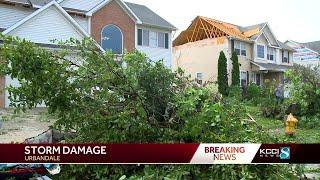 Iowa weather Recapping severe weather that brought tornado large hail