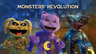  Monster revolution  Poppy PlayTime Garten of BanBan Rainbow friends music song