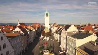 Straubing von oben - ANTENNE BAYERN Bayern von oben