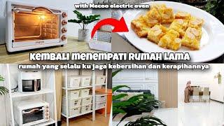 BANGUN JAM 4 PAGI DIRUMAH LAMA⁉️JADWAL BERSIH BERSIHMEMBUAT CEMILAN LEZAT With  Mecoo Electric Oven