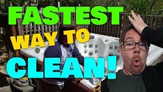 How to Clean a Hot Tub After Draining Step by Step