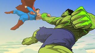 SUPERMAN VS HULK Animation Full Version -Taming The Beast II