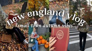 New England autumn vlog *pumpkin patch little women house old library & Salem MA* ️